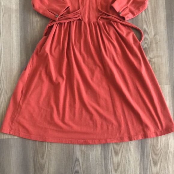 EEEUC MATILDA JANE WOMENS KIMONO LEAVE DRESS IN PAPRIKA SIZE MEDIUM - Picture 7 of 9